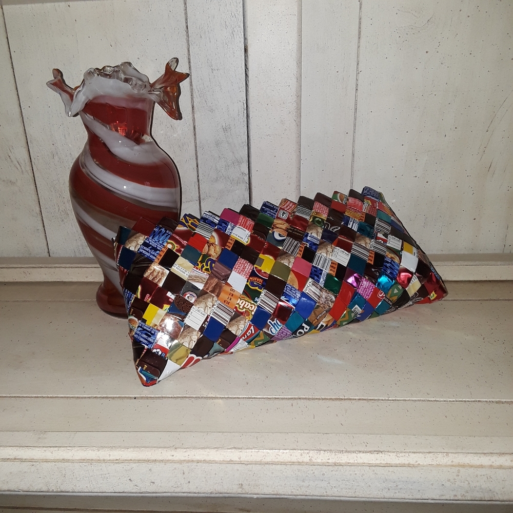 Candy Wrapper Clutch Purse